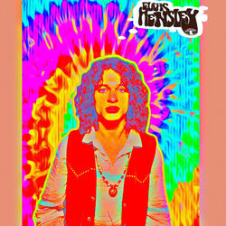 Engulfed by a flood of shapes and colors