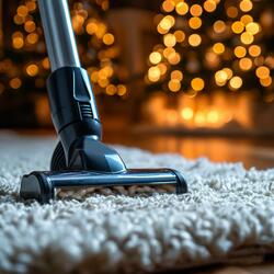 Listen to the vacuum cleaner