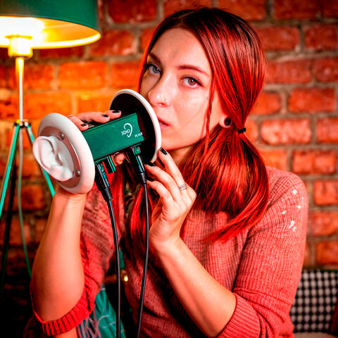 ASMR Vally Slow Ear Licking, Delay + Echo