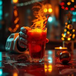 Ho Ho Ho Sipping On That Drink