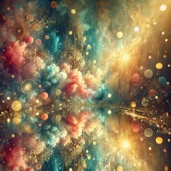 Shimmering Palette Reflections