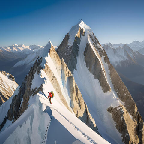 山頂を目指して