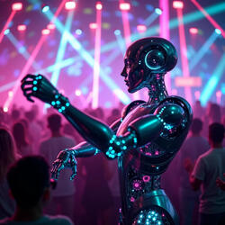 night party robot