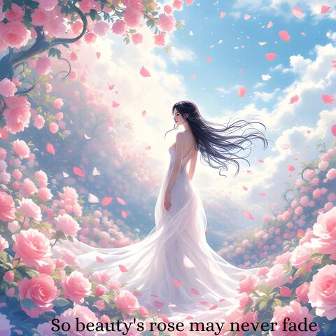 So beauty's rose may never fade