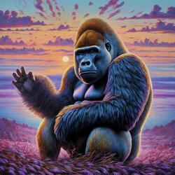 Gorilla Greeting