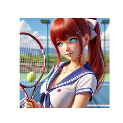 Promise on the court ~ Serve with a dream ~