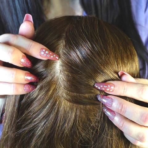 Scalp Check with Long Nails (Whispered)