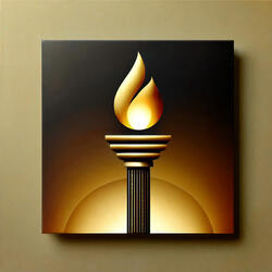 The torch of courage epic music symbolizing resilience strength and fearless determination