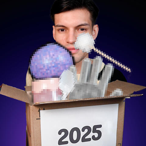 ASMR mystery box with relaxing sounds to start 2025 - ASMR caja misteriosa con sonidos relajantes para  comenzar 2025