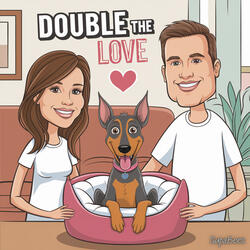 Double the Love (A Min Pin's Valentine)