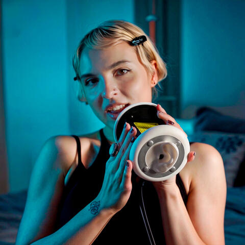 ASMR Gently Licking for sleep by Elsa in Blue Room
