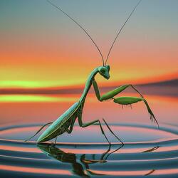 Swinging Mantis