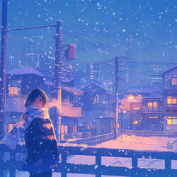 A whisper of snow