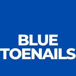 BLUE TOENAILS