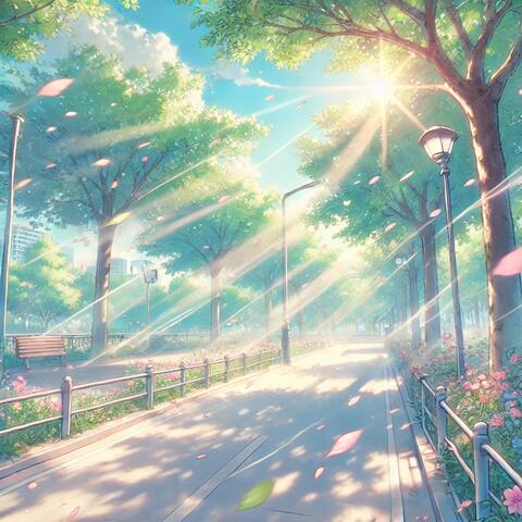 散りゆく花と