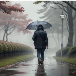 I move forward in the rain