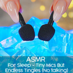 ASMR Foam sheet scratching with tiny mics