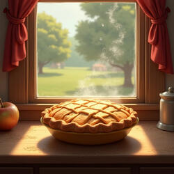 IApple pie in my grandma house