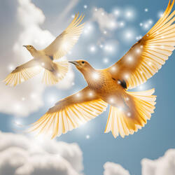 Become a golden bird