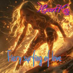 Fiery surfing of love