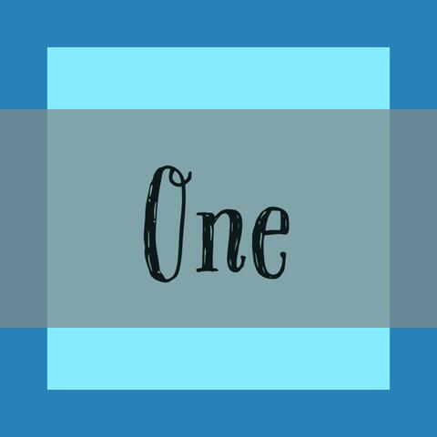 One