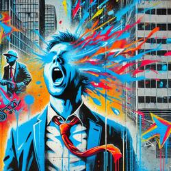 Running All Over the Place, Blue in the Face