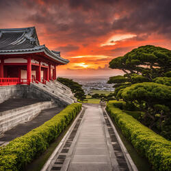 Blaze of the Rising Sun