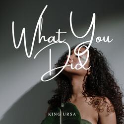 What You Did