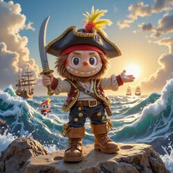 Labubu The Great Pirate