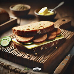 Schinkentoast mit Butter