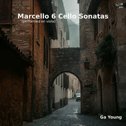 Marcello: Sonata No. 5 in C Major IV. Allegro (performed on viola)