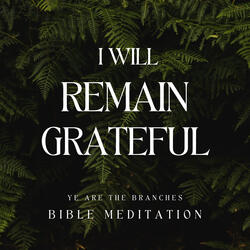 I will remain grateful