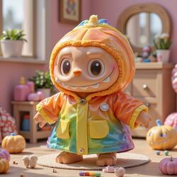 Labubu and the Rainbow