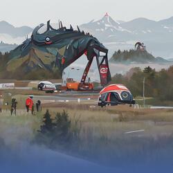 Walking down these crowded streets