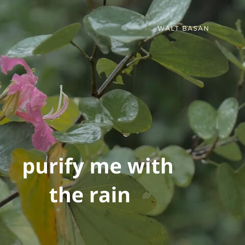 purify me with the rain