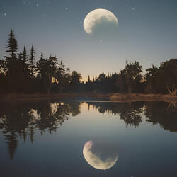 Moonlit Reflections