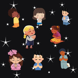 Pode dormir sem medo, papai do céu vai nos abençoar.