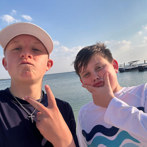 AT THE BEACH