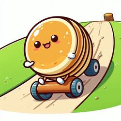 Roll roll rolling pancake