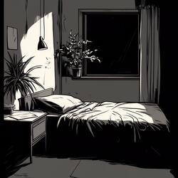 Lonely room