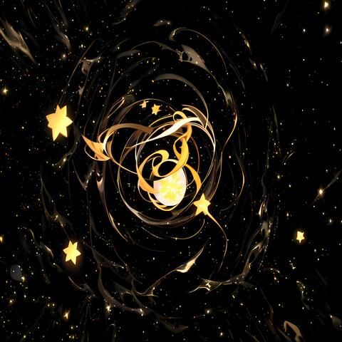 stars shining in the dark