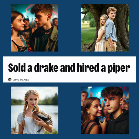 Sold a drake За 3 копи качура продала