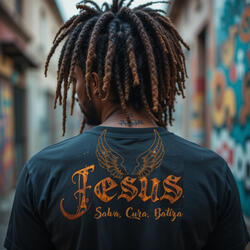 Jesus Salva, Cura, Batiza