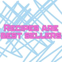 Recipes are best sellers