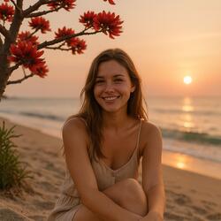 Your Smile by the Deigo Tree