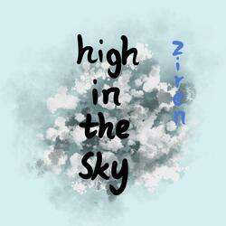 High in the sky