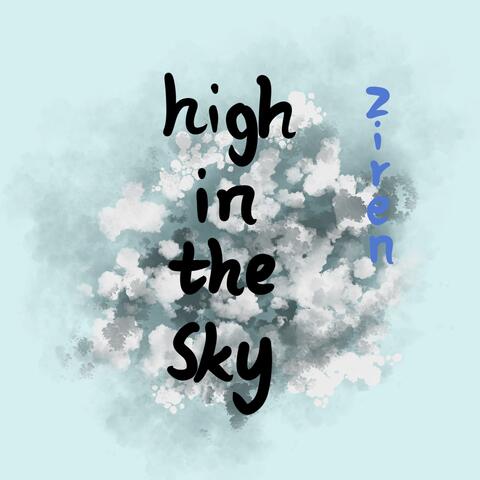 High in the sky
