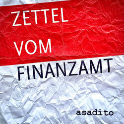 Zettel vom Finanzamt