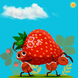 Por que a formiga é forte?