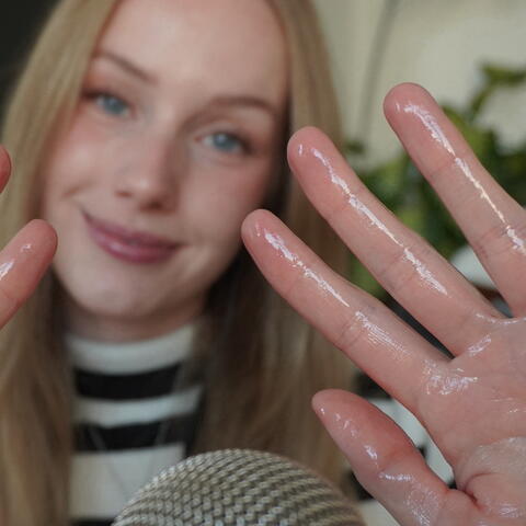ASMR Oil Massage for relaxation